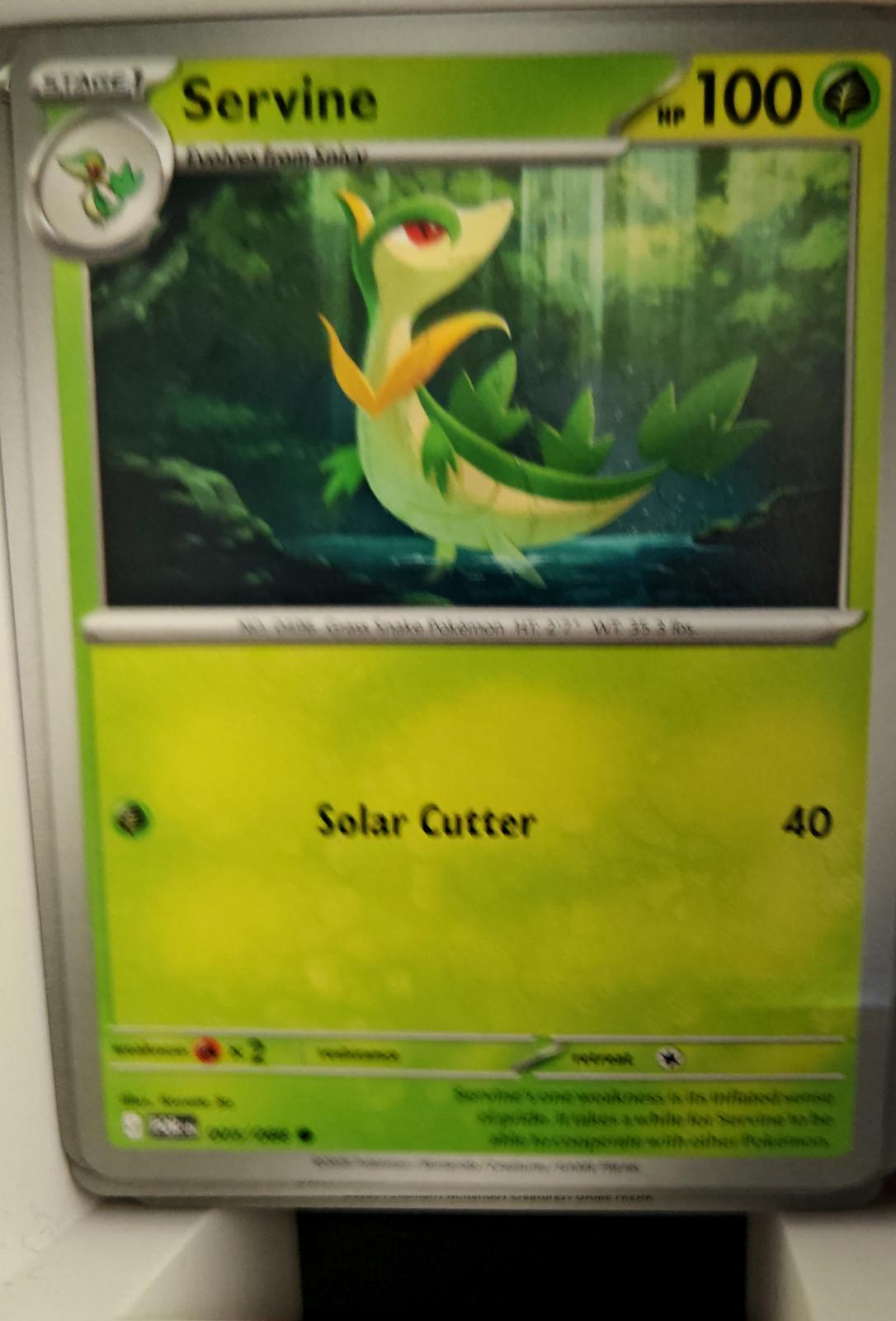 Servine - 005/088 - - PERFECT ORDER - Pokemon - Common | AA22-94