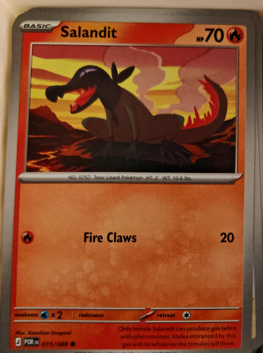 Salandit - 015/088 - - PERFECT ORDER - Pokemon - Common | AA01-50