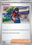 Carmine - 103/131 - - PRISMATIC EVOLUTIONS - Pokemon - Uncommon | AA60-50