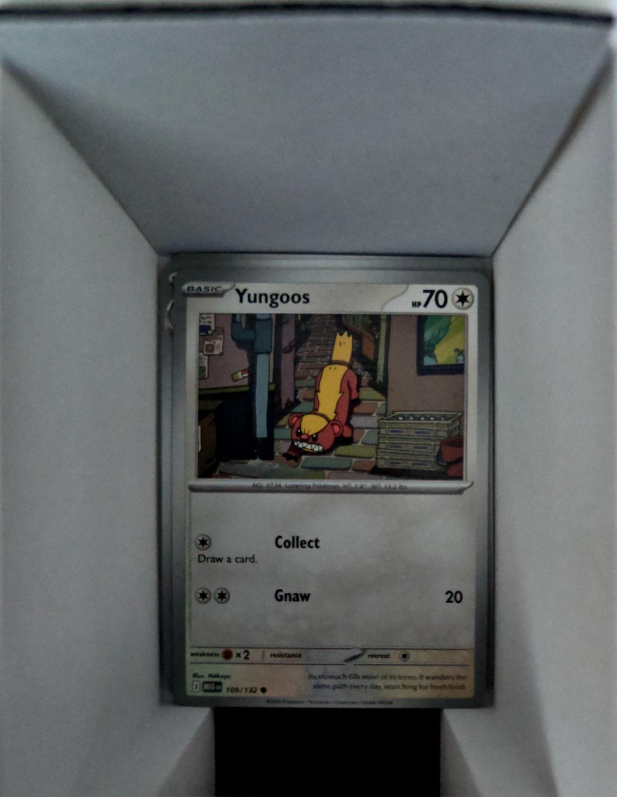 Yungoos - 109/132 - - MEGA EVOLUTION - Pokemon - Common | AA51-9