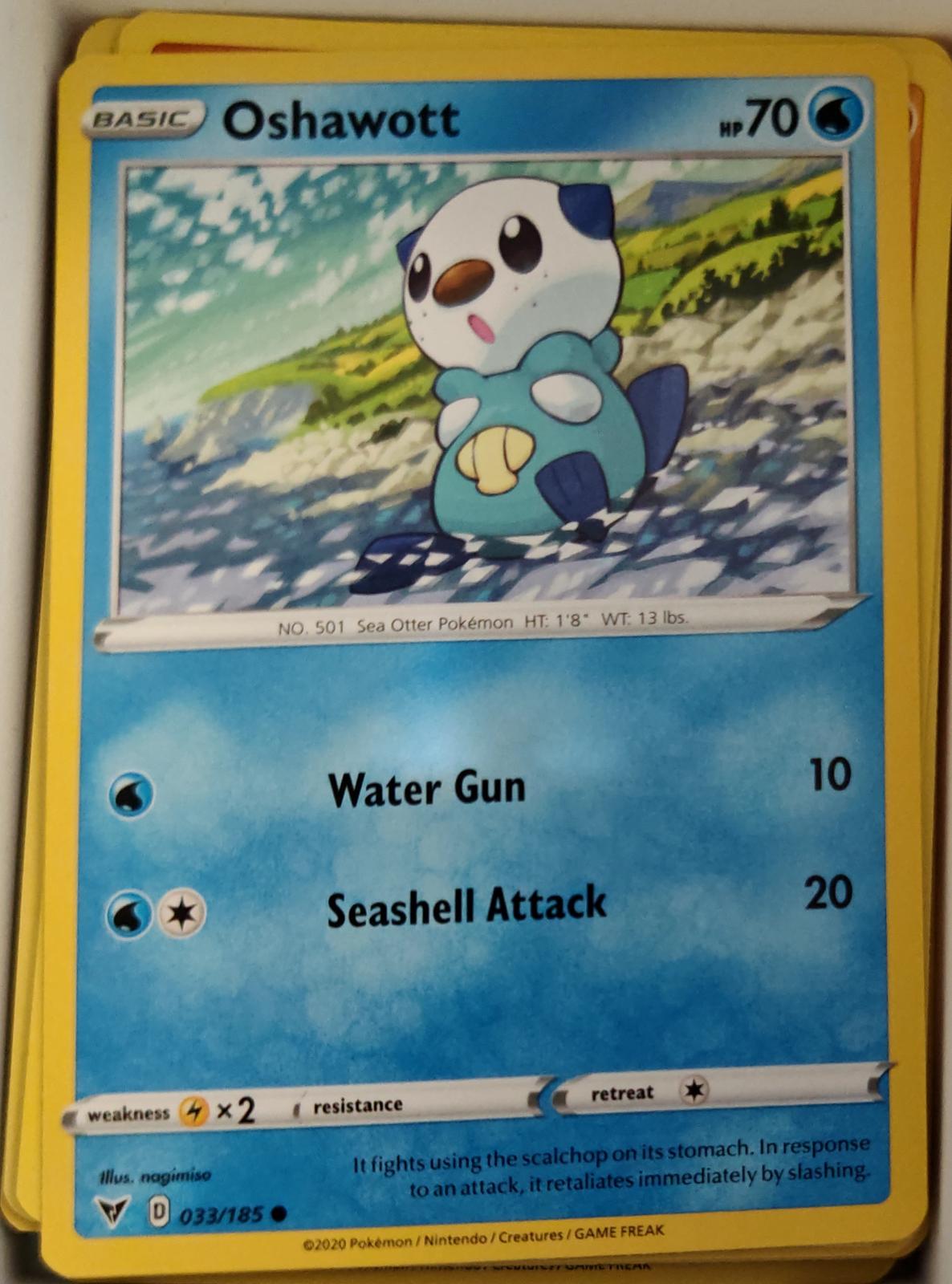 Oshawott - 033/185 - - VIVID VOLTAGE - Pokemon - Common | AA21-28