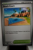 Beach Court - 167/198 - - SCARLET & VIOLET - Pokemon - Uncommon | AA44-73