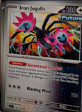 Iron Jugulis - 139/162 - - TEMPORAL FORCES - Pokemon - Uncommon | AA39-55