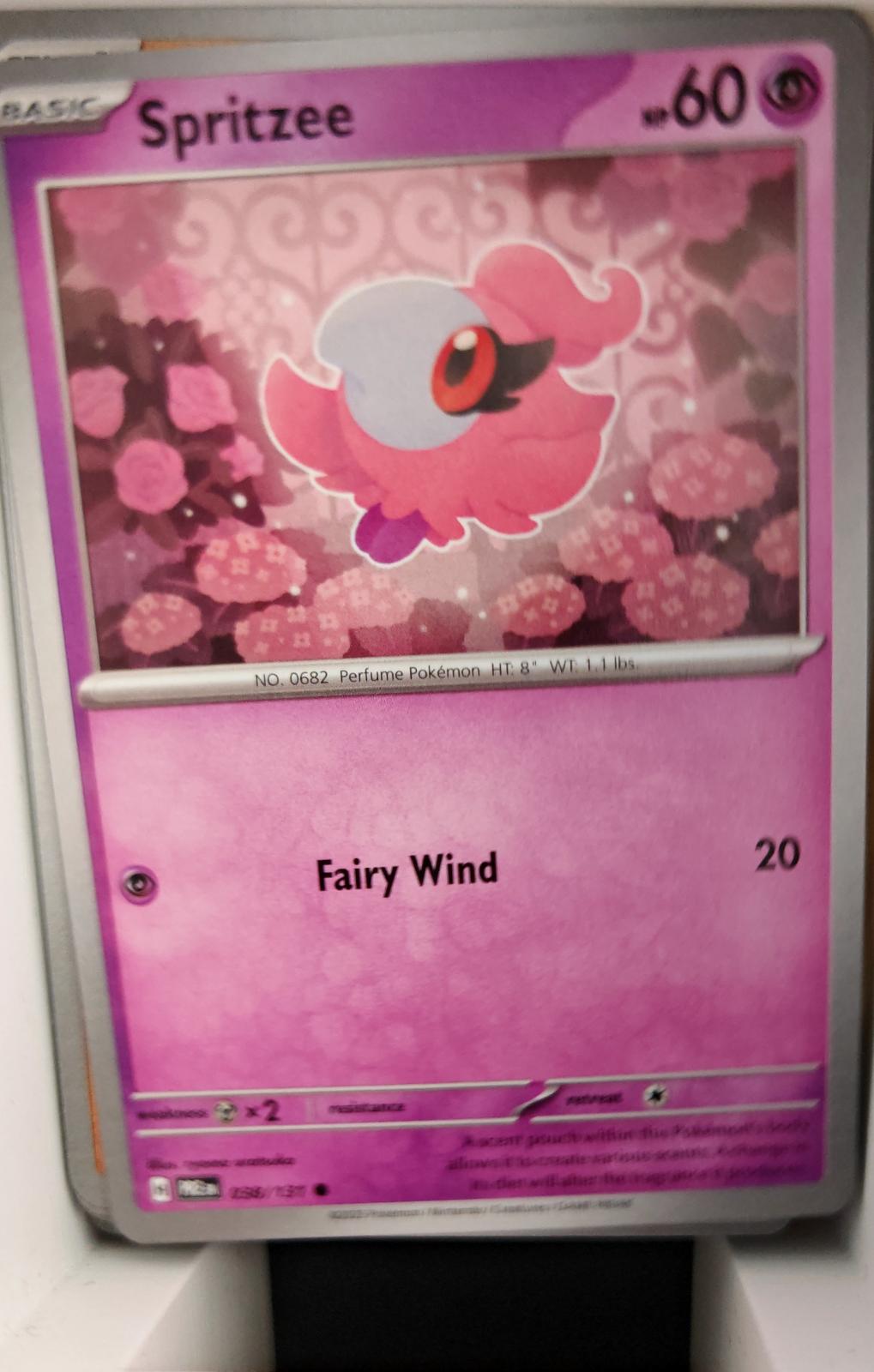 Spritzee - 038/131 - - PRISMATIC EVOLUTIONS - Pokemon - Common | AA27-94