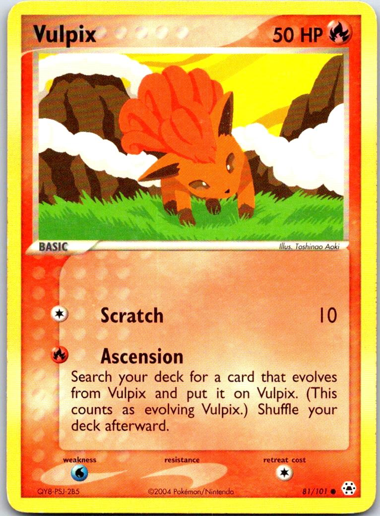 Vulpix - 81/101 - - HIDDEN LEGENDS - Pokemon - Common | AB12-11