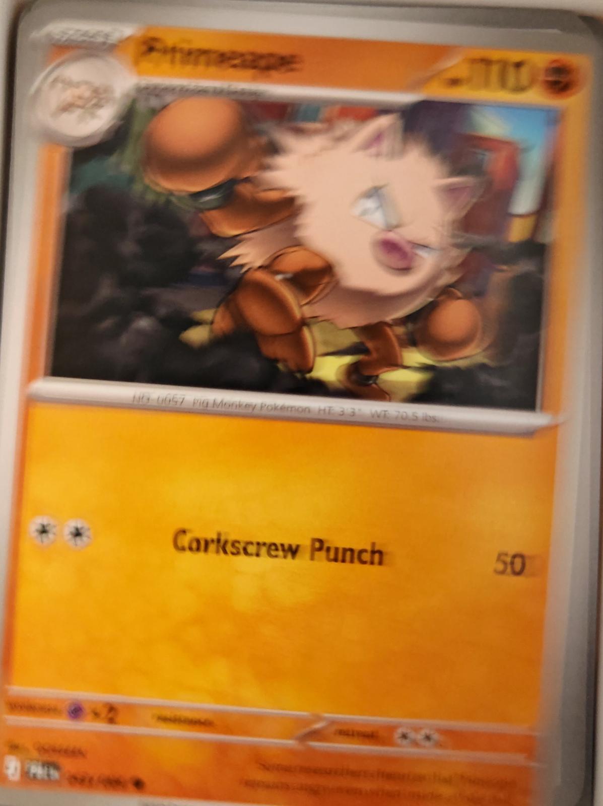 Primeape - 043/084 - - PITCH BLACK - Pokemon - Common | AA28-84