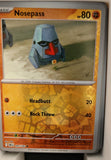 Nosepass - 097/182 - Reverse Holo - DESTINED RIVALS - Pokemon - Common | AA19-66