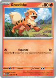 Growlithe - 058/165 - Reverse Holo - 151 - Pokemon - Common | AA62-5
