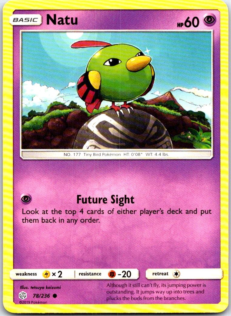 Natu - 78/236 - - COSMIC ECLIPSE - Pokemon - Common | AB65-45