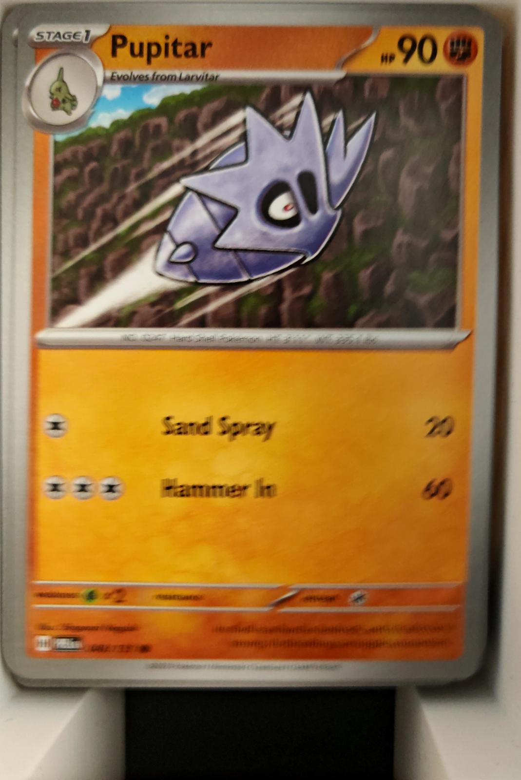 Pupitar - 048/131 - - PRISMATIC EVOLUTIONS - Pokemon - Common | AA27-93