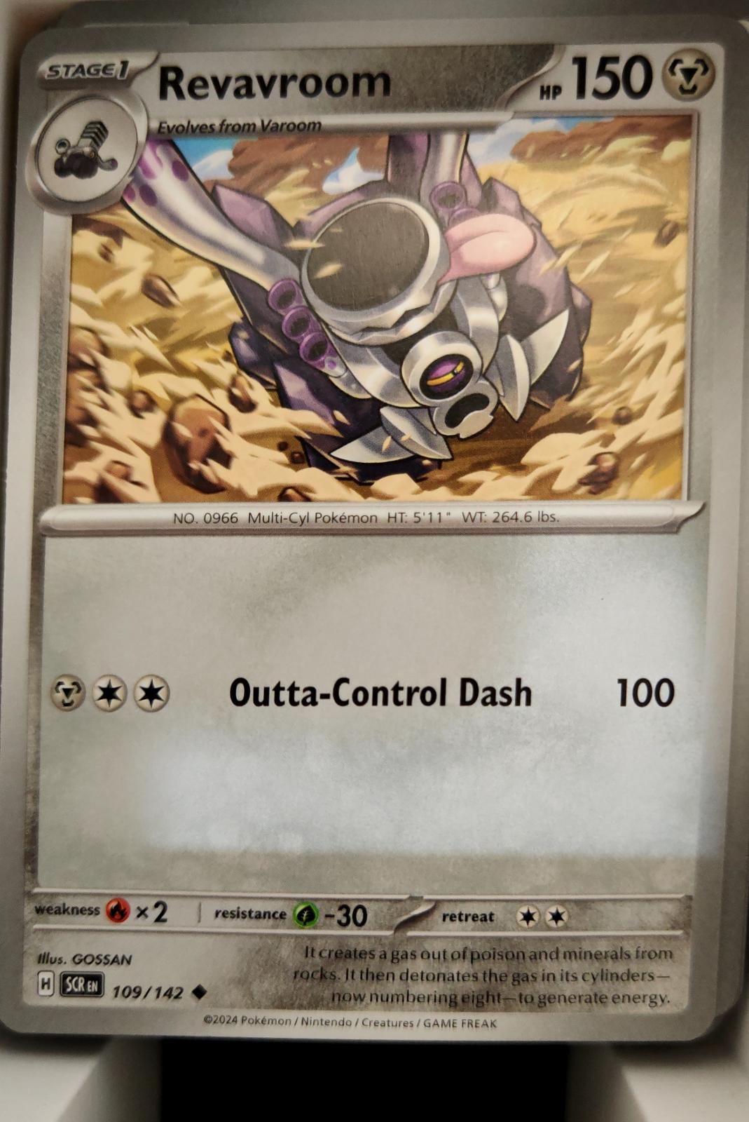 Revavroom - 109/142 - - STELLAR CROWN - Pokemon - Uncommon | AA06-98