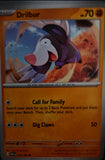 Drilbur - 046/084 - - PITCH BLACK - Pokemon - Common | AA65-39