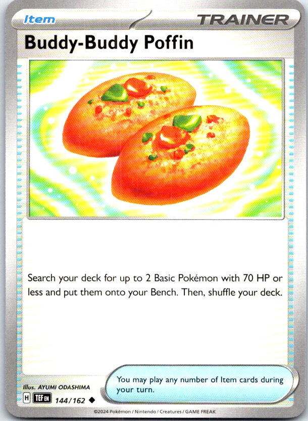 Buddy-Buddy Poffin - 144/162 - - TEMPORAL FORCES - Pokemon - Uncommon | AC24-29