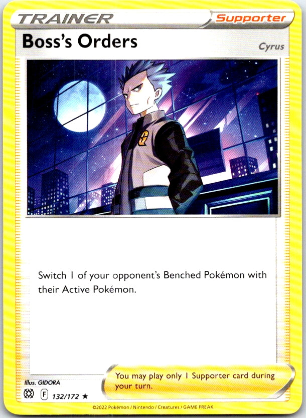 Boss's Orders - 132/172 - - DECK EXCLUSIVES - Pokemon - Rare | AC22-51