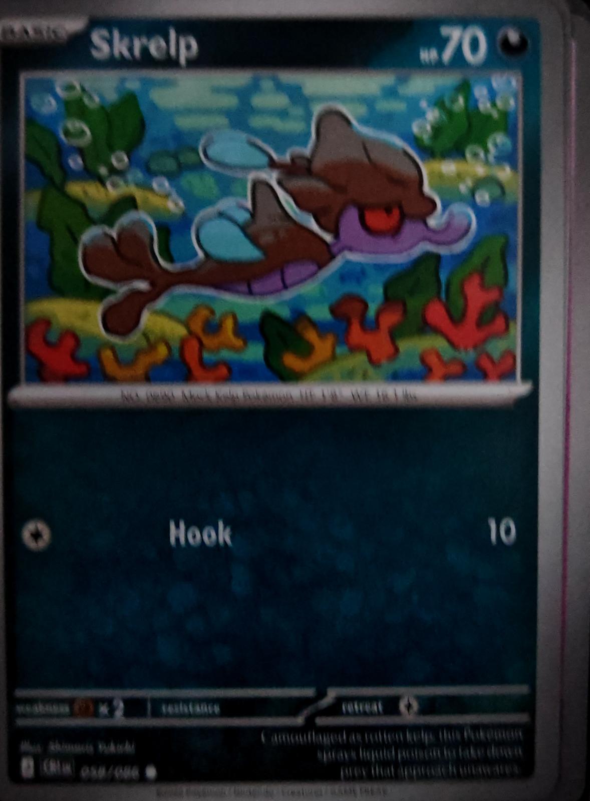 Skrelp - 058/086 - - CHAOS RISING - Pokemon - Common | AA65-46