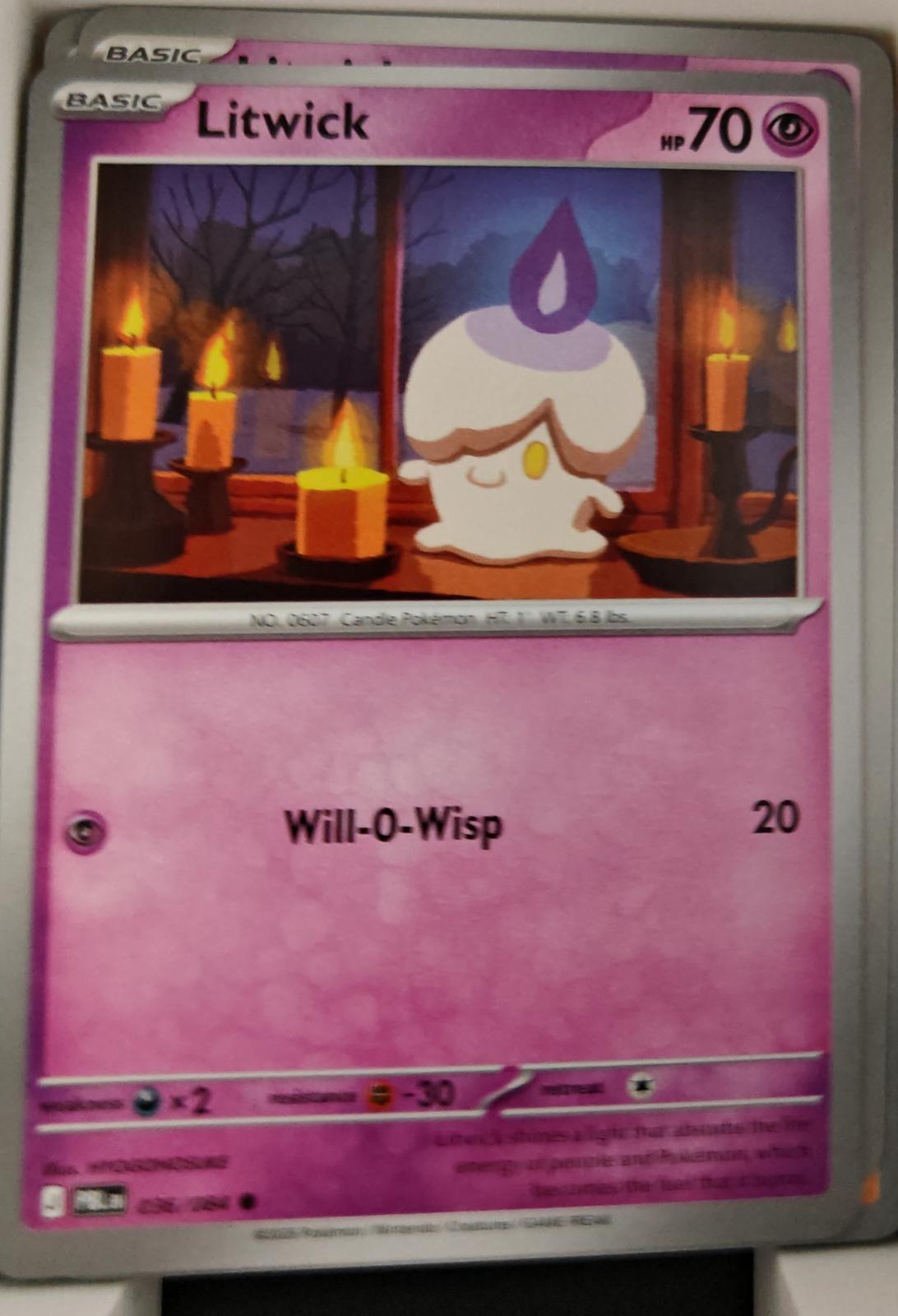 Litwick - 036/084 - - PITCH BLACK - Pokemon - Common | AA28-36