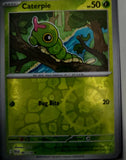 Caterpie - 001/159 - Reverse Holo - JOURNEY TOGETHER - Pokemon - | AA49-89