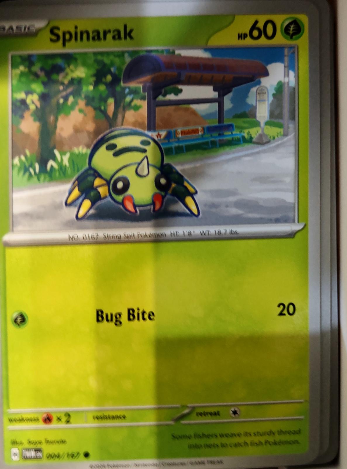Spinarak - 004/167 - - TWILIGHT MASQUERADE - Pokemon - Common | AA76-46