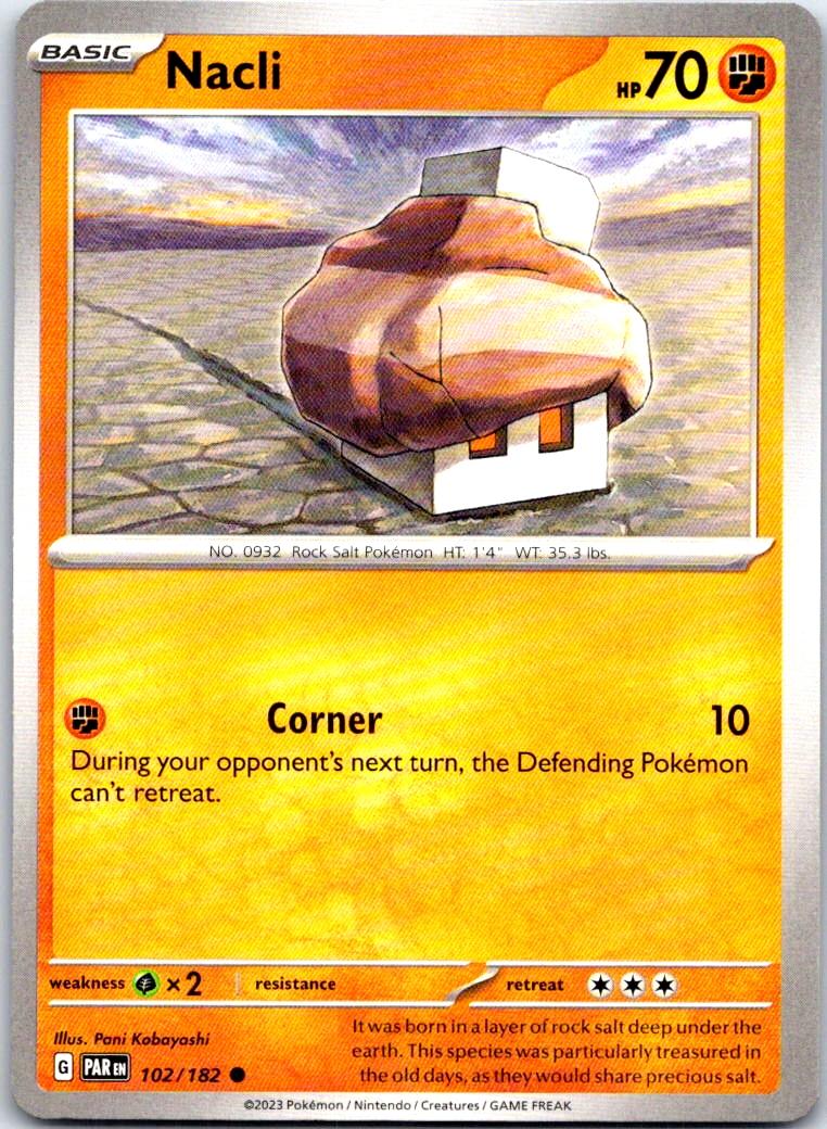 Nacli - 102/182 - - PARADOX RIFT - Pokemon - Common | AB24-32