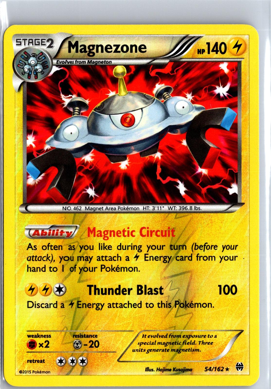 Magnezone - 54/162 - Reverse Holo - BREAKTHROUGH - Pokemon - Rare | AA130-65