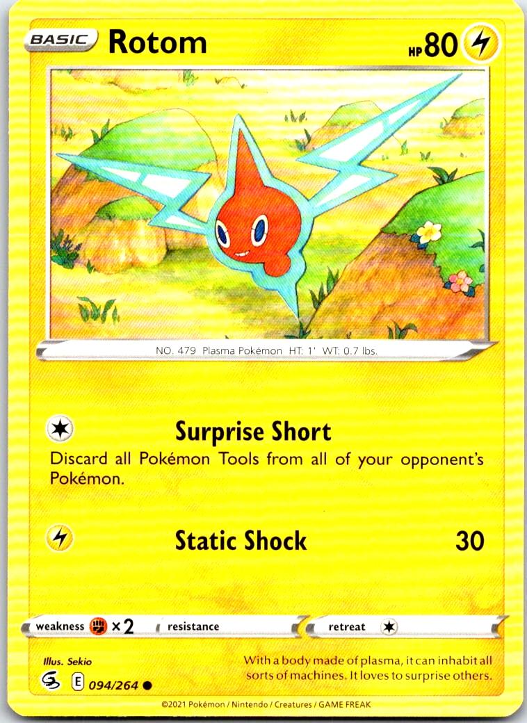 Rotom - 094/264 - - FUSION STRIKE - Pokemon - Common | AB40-4