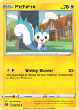 Pachirisu - 052/172 - Reverse Holo - BRILLIANT STARS - Pokemon - | AA22-37