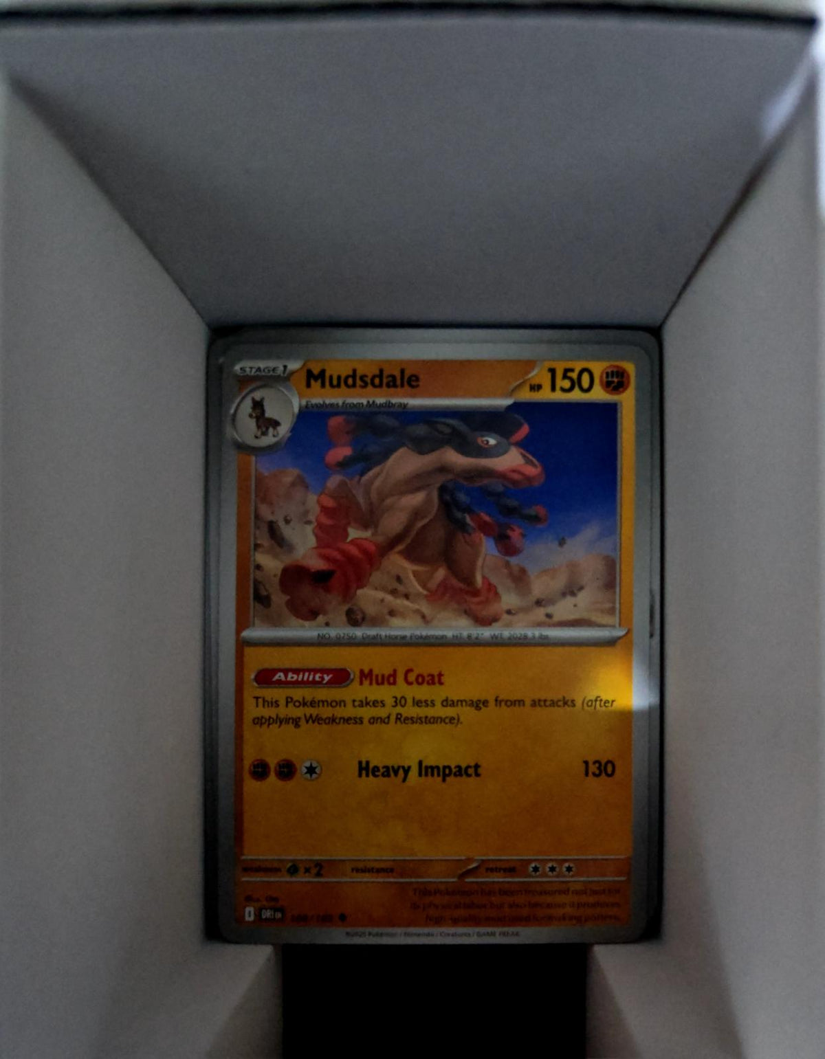 Mudsdale - 108/182 - - DESTINED RIVALS - Pokemon - Uncommon | AA51-21