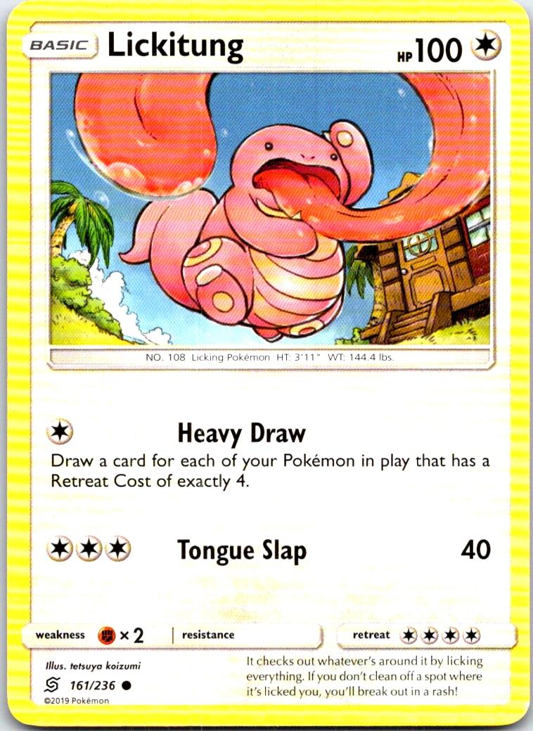 Lickitung - 161/236 - - UNIFIED MINDS - Pokemon - Common | AB62-16