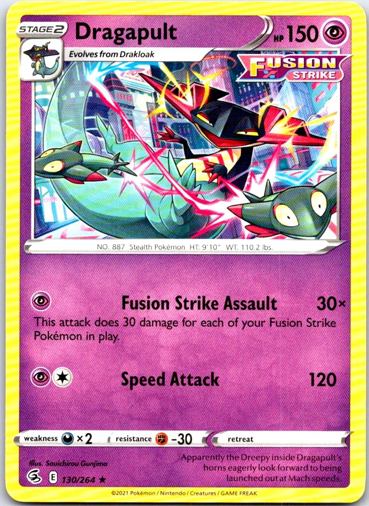 Dragapult - 130/264 - - DECK EXCLUSIVES - Pokemon - Rare | AB84-29
