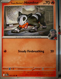 Team Rocket's Houndour - 037/182 - - DESTINED RIVALS - Pokemon - | AA10-59