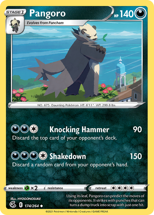 Pangoro - 174/264 - - FUSION STRIKE - Pokemon - Uncommon | AA67-12