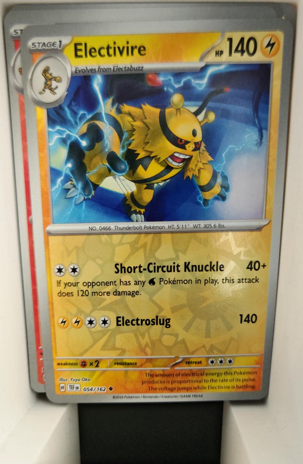 Electivire - 054/162 - Reverse Holo - TEMPORAL FORCES - Pokemon - | AA24-39