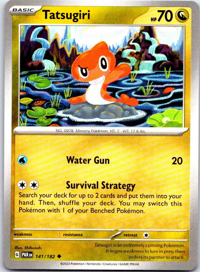 Tatsugiri - 141/182 - - PARADOX RIFT - Pokemon - Uncommon | AB24-24