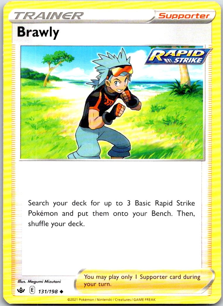 Brawly - 131/198 - - CHILLING REIGN - Pokemon - Uncommon | AB13-40
