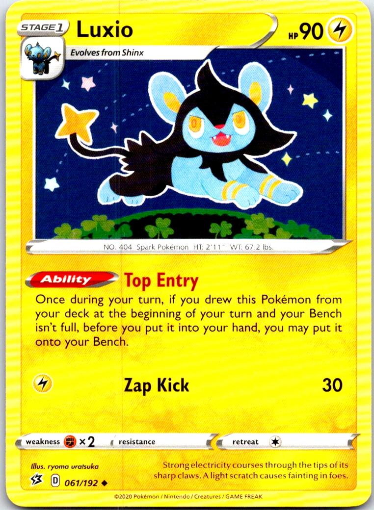 Luxio - 061/192 - - REBEL CLASH - Pokemon - Uncommon | AB45-41