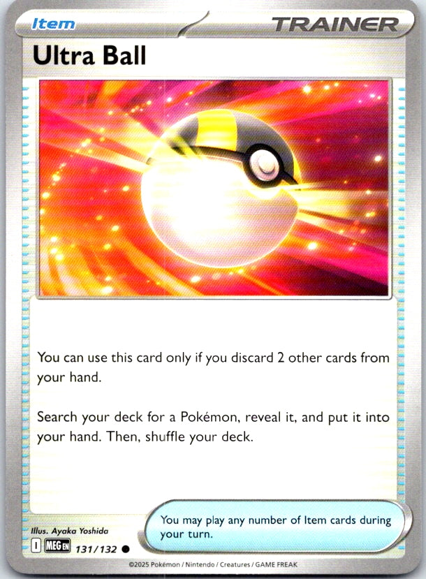 Ultra Ball - 131/132 - - MEGA EVOLUTION - Pokemon - Common | AC22-11