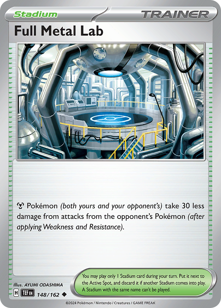 Full Metal Lab - 148/162 - - TEMPORAL FORCES - Pokemon - Uncommon | AA15-23