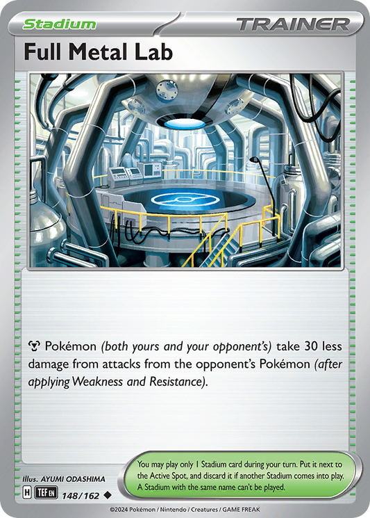 Full Metal Lab - 148/162 - - TEMPORAL FORCES - Pokemon - Uncommon | AA15-23