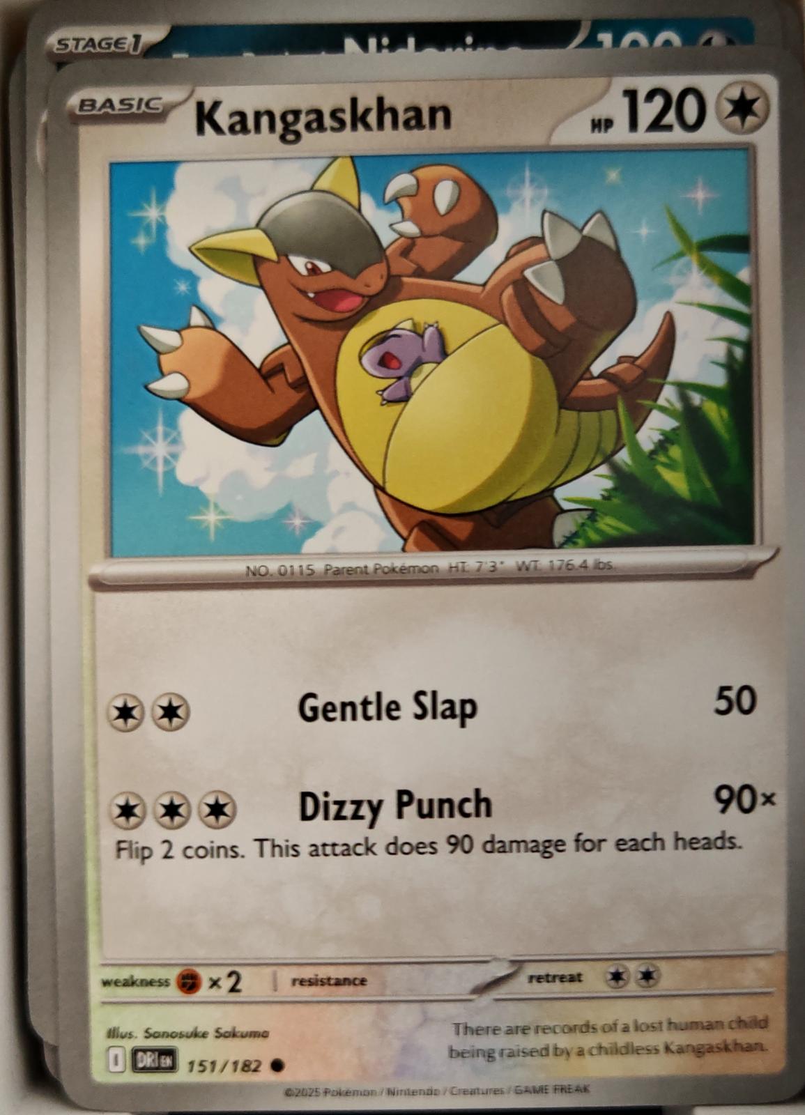 Kangaskhan - 151/182 - - DESTINED RIVALS - Pokemon - Common | AA12-48