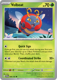 Volbeat - 009/167 - - TWILIGHT MASQUERADE - Pokemon - Common | AA46-17