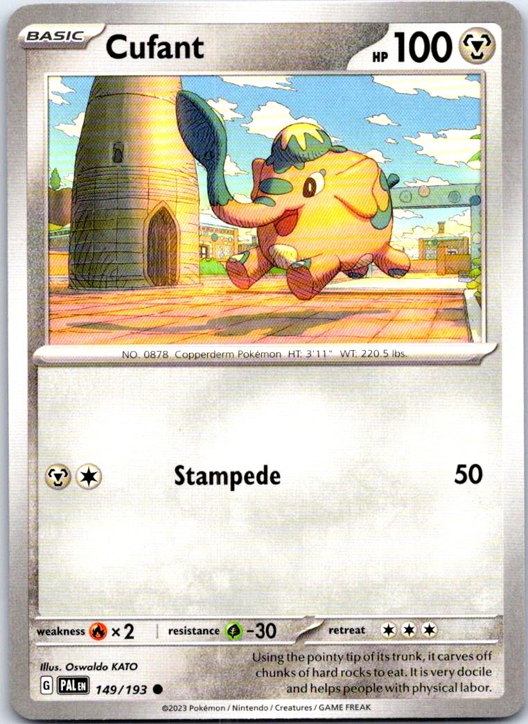 Cufant - 149/193 - - PALDEA EVOLVED - Pokemon - Common | AB68-30