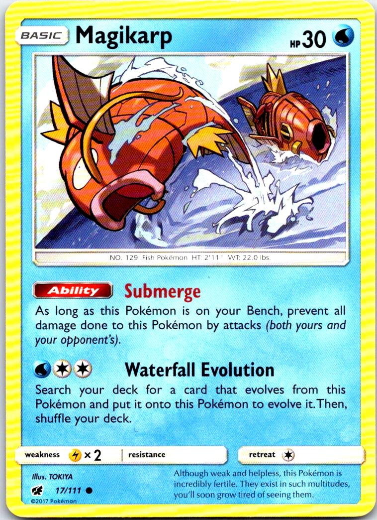 Magikarp - 17/111 - - CRIMSON INVASION - Pokemon - Common | AB33-1