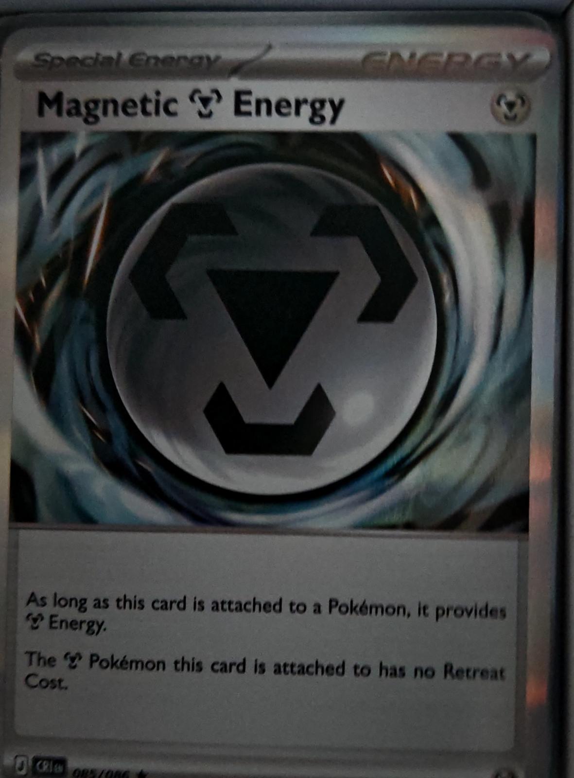 Magnetic M Energy - 085/086 - Holo - CHAOS RISING - Pokemon - Rare | AA44-16