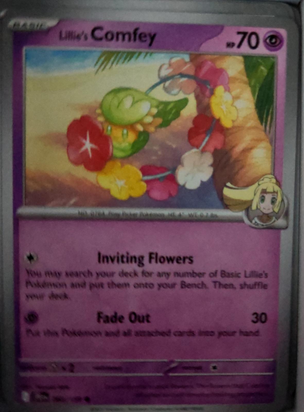 Lillie's Comfey - 068/159 - - JOURNEY TOGETHER - Pokemon - Common | AA51-15