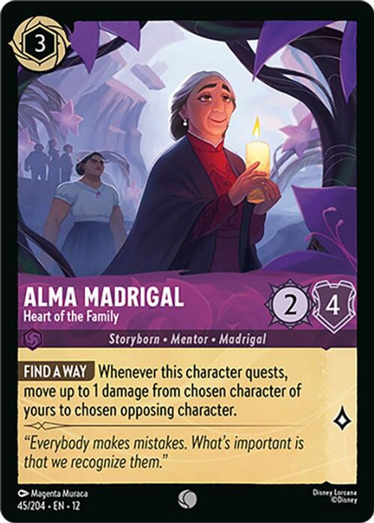 Alma Madrigal - Heart of the Family - 45/204 - - WILDS UNKNOWN - Lorcana - | LAA01-46
