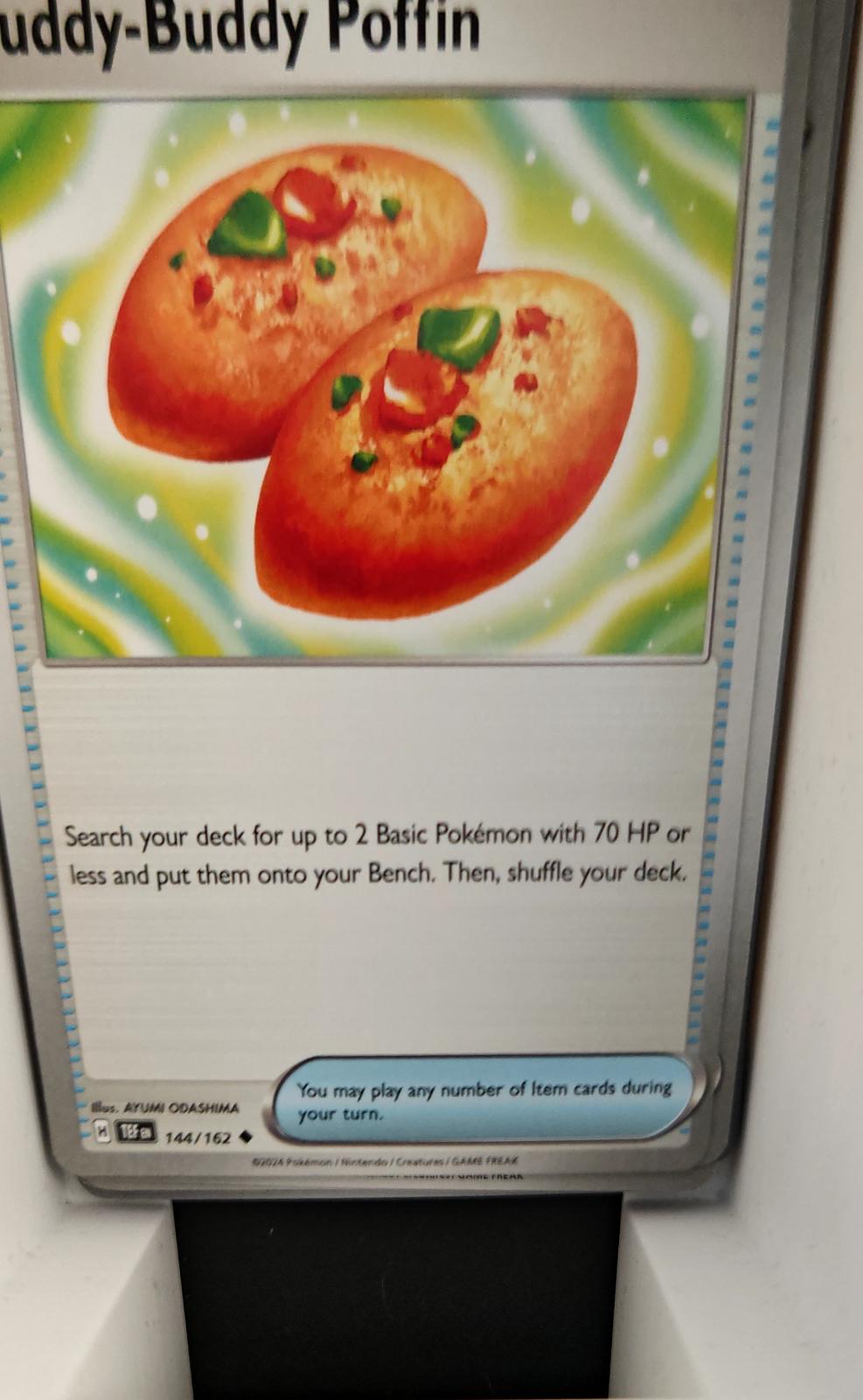 Buddy-Buddy Poffin - 144/162 - - TEMPORAL FORCES - Pokemon - Uncommon | AA29-19