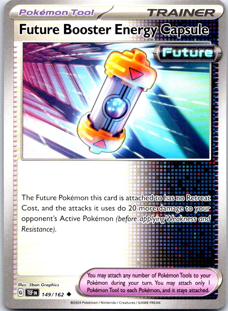 Future Booster Energy Capsule - 149/162 - - TEMPORAL FORCES - Pokemon - | AB25-17
