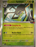 Team Rocket's Spidops - 020/182 - Holo - DESTINED RIVALS - Pokemon - | AA13-24