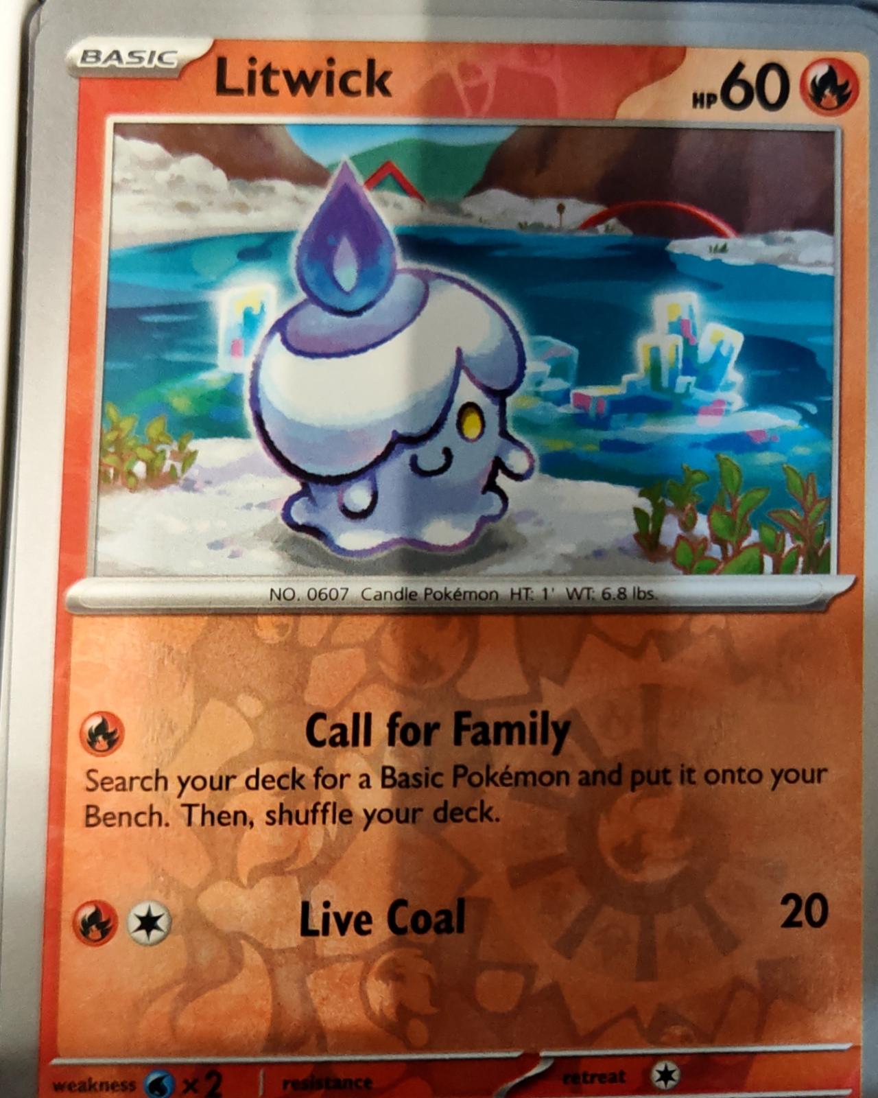 Litwick - 036/167 - Reverse Holo - TWILIGHT MASQUERADE - Pokemon - | AA75-46
