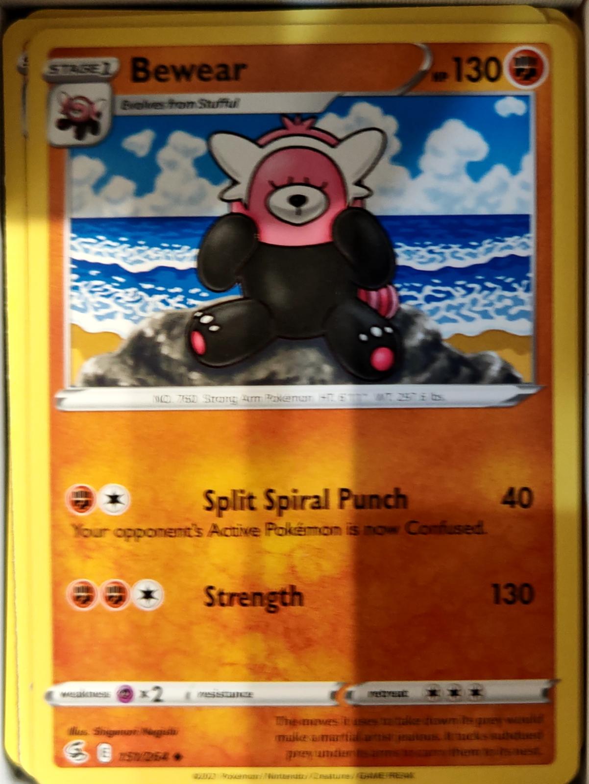 Bewear - 151/264 - - FUSION STRIKE - Pokemon - Uncommon | AA67-24